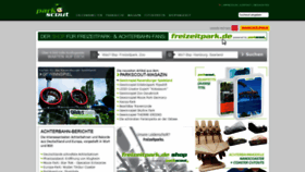 What Parkscout.de website looked like in 2021 (2 years ago)