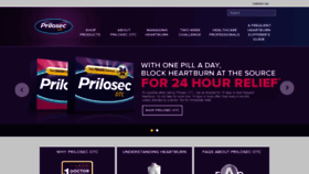 What Prilosecotc.com website looked like in 2021 (2 years ago)