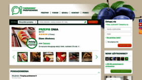 What Przepisownia.pl website looked like in 2021 (2 years ago)