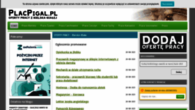 What Placpigal.pl website looked like in 2021 (2 years ago)