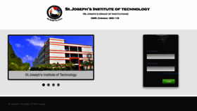 What Portal.stjosephstechnology.ac.in website looked like in 2021 (2 years ago)
