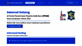 What Ppdbsurabaya.net website looked like in 2021 (2 years ago)