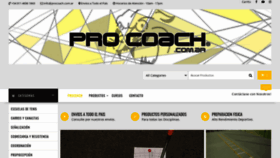 What Procoach.com.ar website looked like in 2021 (2 years ago)