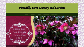 What Piccadillyfarm.com website looked like in 2021 (2 years ago)