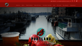 What Portlandlobstercompany.com website looked like in 2021 (2 years ago)