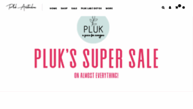 What Pluk-amsterdam.com website looked like in 2021 (2 years ago)