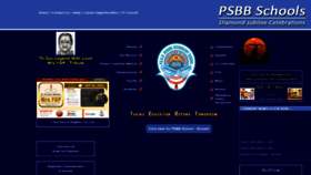 What Psbbschools.ac.in website looked like in 2021 (2 years ago)