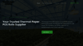 What Paperrollthermalpos.com website looked like in 2021 (2 years ago)