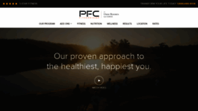 What Premierfitnesscamp.com website looked like in 2021 (2 years ago)