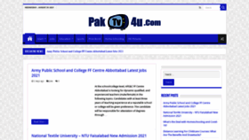 What Paktv4u.com website looked like in 2021 (2 years ago)