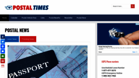 What Postaltimes.com website looked like in 2021 (2 years ago)