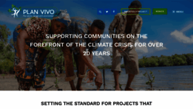 What Planvivo.org website looked like in 2021 (2 years ago)