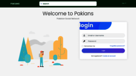 What Pakians.com website looked like in 2021 (2 years ago)