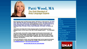 What Pattiwood.net website looked like in 2021 (2 years ago)