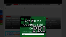 What Prime9ja.com.ng website looked like in 2021 (2 years ago)
