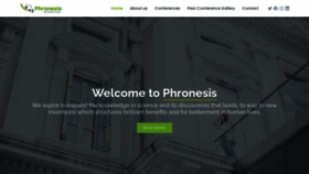 What Phronesisonline.com website looked like in 2021 (2 years ago)