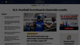 What Pennlive.com website looked like in 2021 (2 years ago)