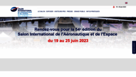 What Paris-air-show.com website looked like in 2021 (2 years ago)