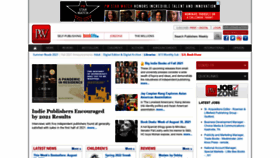 What Publishersweekly.com website looked like in 2021 (2 years ago)