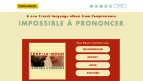 What Pomplamoose.com website looked like in 2021 (2 years ago)