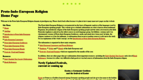 What Piereligion.org website looked like in 2021 (2 years ago)