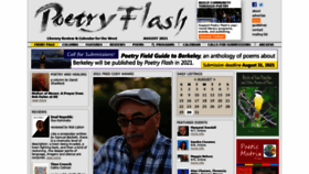 What Poetryflash.org website looked like in 2021 (2 years ago)