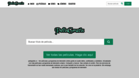 What Pelisgratis.cc website looked like in 2021 (2 years ago)