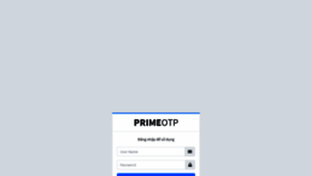 What Primeotp.me website looked like in 2021 (2 years ago)