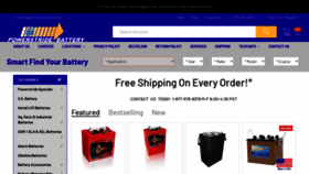 What Powerstridebattery.com website looked like in 2021 (2 years ago)