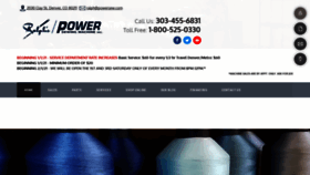 What Powersew.com website looked like in 2021 (2 years ago)