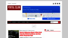 What Portal-islam.id website looked like in 2021 (2 years ago)