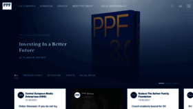 What Ppf.eu website looked like in 2021 (2 years ago)