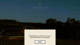 What Pennerash.com website looked like in 2021 (2 years ago)