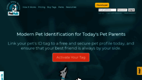 What Pethub.com website looked like in 2021 (2 years ago)