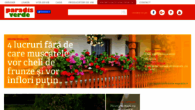 What Paradisverde.ro website looked like in 2021 (2 years ago)