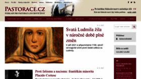 What Pastorace.cz website looked like in 2021 (2 years ago)