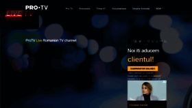 What Protv.live website looked like in 2021 (2 years ago)