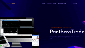 What Pantheratrade.live website looked like in 2021 (2 years ago)