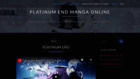 What Platinumendmanga.com website looked like in 2021 (2 years ago)
