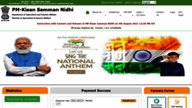 What Pmkisan.gov.in website looked like in 2021 (2 years ago)