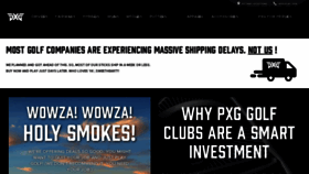 What Pxg.com website looked like in 2021 (2 years ago)