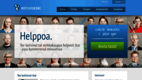 What Palvelee.fi website looked like in 2021 (3 years ago)