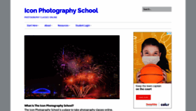 What Photographyicon.com website looked like in 2021 (2 years ago)