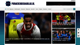 What Purmerendsdagblad.nl website looked like in 2021 (2 years ago)