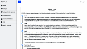 What Psndl.net website looked like in 2021 (2 years ago)