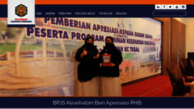 What Poltektegal.ac.id website looked like in 2021 (2 years ago)