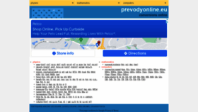 What Prevodyonline.eu website looked like in 2021 (2 years ago)