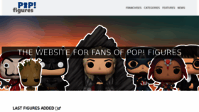 What Pop-figures.com website looked like in 2021 (2 years ago)
