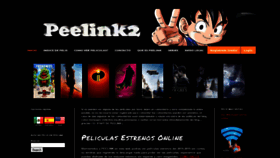 What Peelink2.com website looked like in 2021 (3 years ago)