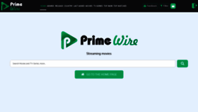 What Primewire.pics website looked like in 2021 (4 years ago)